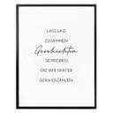 Poster Ecrivons des histoires