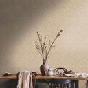 Papel pintado gráfico no tejido dorado, beige - papel pintado gráfico moderno para cocina, salón, vestíbulo