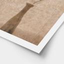 Plakat stilleben med efterårsblade i beige | Minimalistisk kunst - Tokarev