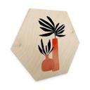 Hexagone - Bois Kubistika - plantes de conte de fées