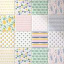 Azulejos Adhesivos Colorida variedad de verano - set de 12