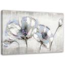 Canvasbillede, Blomster i hvid Shabby Chic