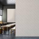 3D tapet terningemønster lysegråt hvidt - geometrisk Ikke-vævet tapet moderne