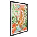 Póster Goed Blauw - Rosa tropical