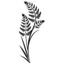 Bregne wallsticker