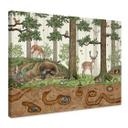 Lienzo objeto oculto animales del bosque - Kikki Belle