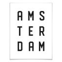 Póster - Tipografía Amsterdam