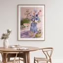 Póster bodegón verano flores y cócteles - Goed Blauw