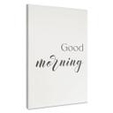 Lærredsprint - Good morning