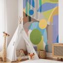 Demir - Fotomural de botánica colorida