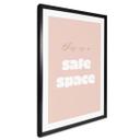 Plakat This is a safe space