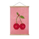 Póster de tela cerezas sensuales - Oltmanns