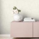 Papel pintado tejido-no tejido de Livingwall Nuevo papel pintado de pared liso crema, blanco
