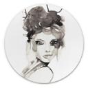 Tableau sur alu-Dibond rond Verbaan - Hot Mess