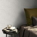 Grafisk tapet Opus beige