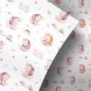 Vinilo adhesivo muebles Kvilis - Unicornio - Bandera y flores