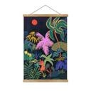 Póster de tela Arty Guava - Exotismo en la oscuridad de la noche