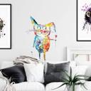 Muursticker Hagenmeyer  – Happy Rabbit