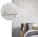 Tekstureret tapet, non-woven tapet Natural Opulence hvid, grå