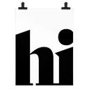 Plakat - Hi