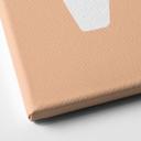 Lienzo Love letters Peach