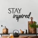 Decoración acrílica Letras 3D STAY inspired