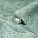 non-woven tapet med marmorsten effekt grøn marmor look