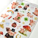 Wallsticker Klistermærke Nytår - Lykkeamulet