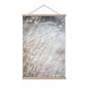 Póster de tela Delicadas hierbas en la nieve - Böhmer