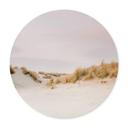 Póster Zwart - Paisaje de dunas en Ameland - Redondo