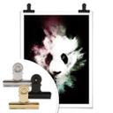 Póster Hugonnard - Explosión salvaje: Panda