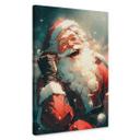Lienzo Papá Noel riendo - Treechild