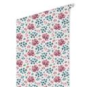 Tapet med mønster - akvarelblomster 03 - pink