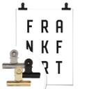 Póster - Tipografía Frankfurt