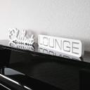 Lettres décoratives - Chillout Lounge