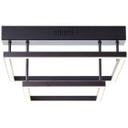 Deckenleuchte Mats, schwarz, 19 x 32 cm, Deckenlampe, dimmbar