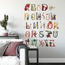 Muursticker Leffler - Alfabet