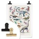 Plakat - Braun - Dinosaurs