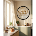 Plakat-kaffe er altid en god idé - Round