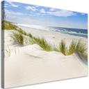 Canvasbillede, Strandlandskab ved havet