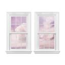 3D Wallsticker dobbeltvindue - Skyer