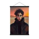 Póster de tela Paul en el desierto - Inspirado en Dune - Treechild