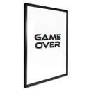 Póster Game Over - Efecto Glitch