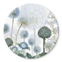 Tableau sur verre Sir Edward - Pré sauvage bleu