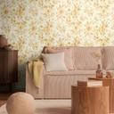 COSMOPOLITAN blomstertapet blomster hvidguld - moderne designer ikke-vævet tapet