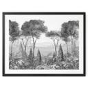 Poster Idyllisch plantenlandschap - Ms Tiff