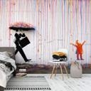Fototapet Banksy - Coloured Rain