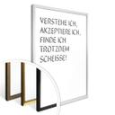 Plakat - Synes jeg stadig er noget lort 