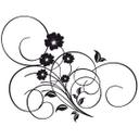 Blomstrende Tribal inkl. 3 fotorammer
