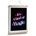 Póster lyrics - Es una especie de magia